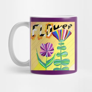 colorful flower Mug